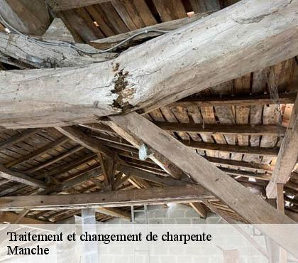 Traitement et changement de charpente Manche 