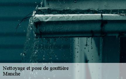 Nettoyage et pose de gouttière 50 Manche GW couvreur 50