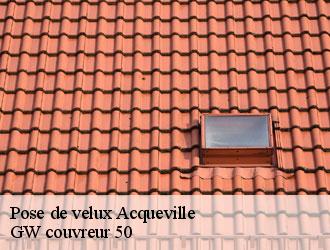 Pose de velux  acqueville-50440 GW couvreur 50