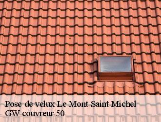 Pose de velux  le-mont-saint-michel-50170 GW couvreur 50