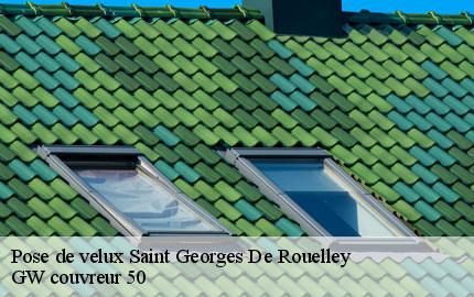 Pose de velux saint-georges-de-rouelley-50720 GW couvreur 50