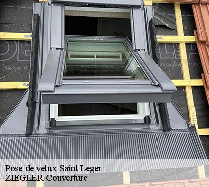 Pose de velux  saint-leger-50320 ZIEGLER Couverture