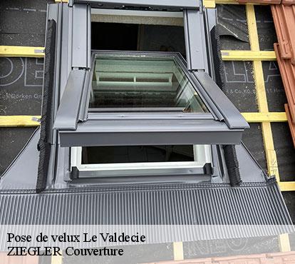 Pose de velux  le-valdecie-50260 ZIEGLER Couverture 