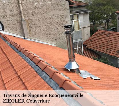 Travaux de zinguerie  ecoqueneauville-50480 ZIEGLER Couverture