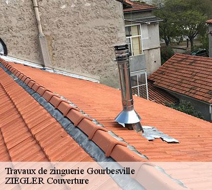 Travaux de zinguerie gourbesville-50480 ZIEGLER Couverture