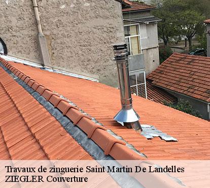 Travaux de zinguerie  saint-martin-de-landelles-50730 ZIEGLER Couverture