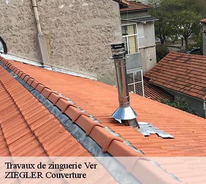 Travaux de zinguerie ver-50450 ZIEGLER Couverture