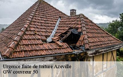 Urgence fuite de toiture azeville-50310 GW couvreur 50