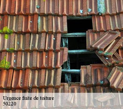 Urgence fuite de toiture 50220