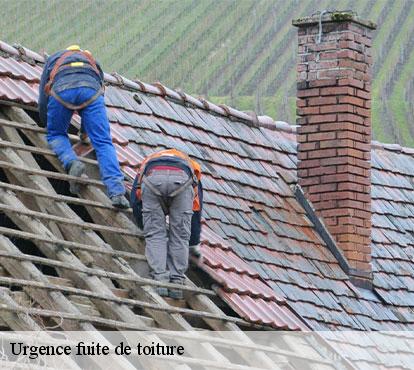 Urgence fuite de toiture