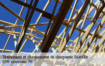 Traitement et changement de charpente bieville-50160 GW couvreur 50