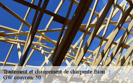 Traitement et changement de charpente bion-50140 GW couvreur 50