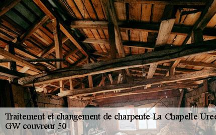 Traitement et changement de charpente la-chapelle-uree-50370 GW couvreur 50