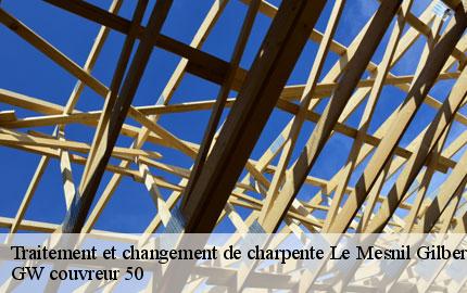 Traitement et changement de charpente  le-mesnil-gilbert-50670 GW couvreur 50