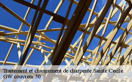 Traitement et changement de charpente  sainte-cecile-50800 GW couvreur 50