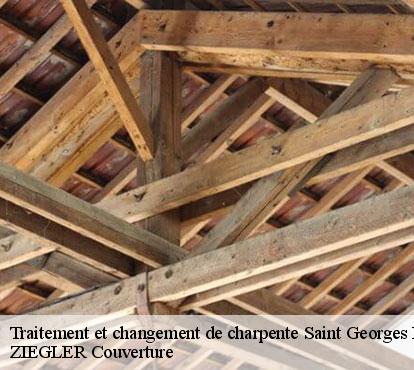 Traitement et changement de charpente  saint-georges-de-bohon-50500 ZIEGLER Couverture 
