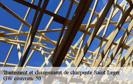 Traitement et changement de charpente saint-leger-50320 GW couvreur 50