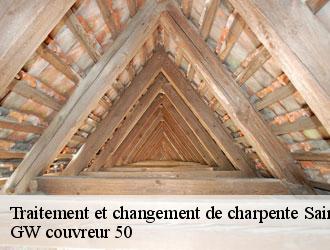 Traitement et changement de charpente  saint-maur-des-bois-50800 GW couvreur 50