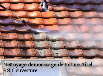 Nettoyage demoussage de toiture  airel-50680 RS Couverture 