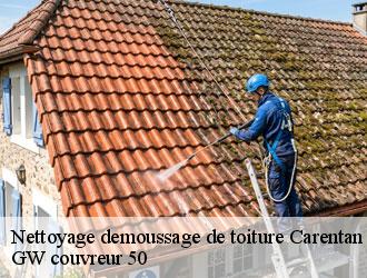 Nettoyage demoussage de toiture carentan-50500 GW couvreur 50