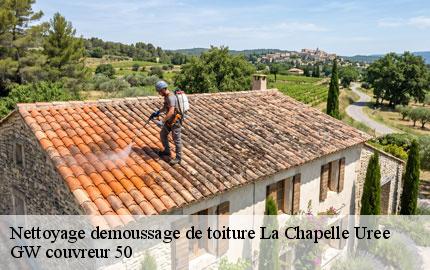 Nettoyage demoussage de toiture la-chapelle-uree-50370 GW couvreur 50