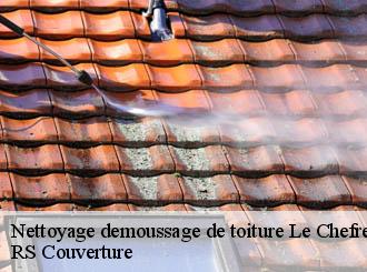 Nettoyage demoussage de toiture le-chefresne-50410 Artisan Debard DM Habitat