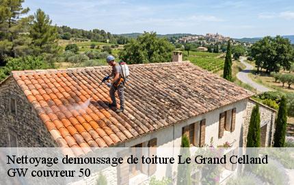 Nettoyage demoussage de toiture  le-grand-celland-50370 GW couvreur 50