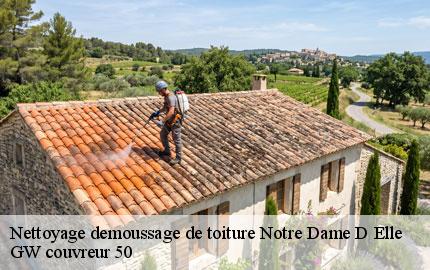 Nettoyage demoussage de toiture notre-dame-d-elle-50810 GW couvreur 50