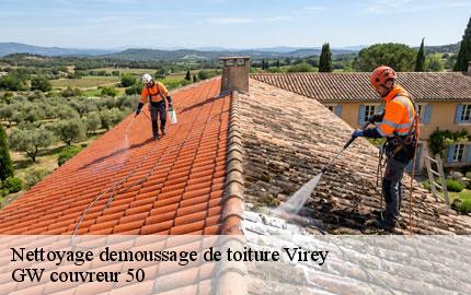 Nettoyage demoussage de toiture virey-50600 GW couvreur 50