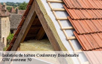 Isolation de toiture coulouvray-boisbenatre-50670 GW couvreur 50