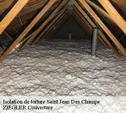 Isolation de toiture  saint-jean-des-champs-50320 ZIEGLER Couverture 