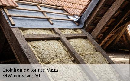 Isolation de toiture  vains-50300 GW couvreur 50