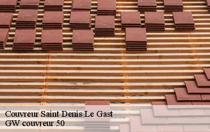 Couvreur  saint-denis-le-gast-50450 GW couvreur 50