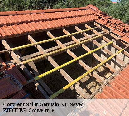 Couvreur  saint-germain-sur-seves-50190 ZIEGLER Couverture 