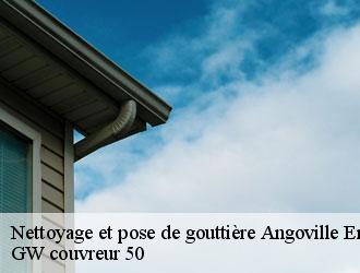 Nettoyage et pose de gouttière  angoville-en-saire-50330 GW couvreur 50