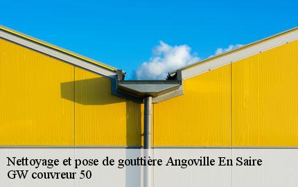 Nettoyage et pose de gouttière  angoville-en-saire-50330 GW couvreur 50