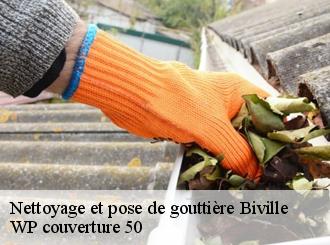 Nettoyage et pose de gouttière  biville-50440 WP couverture 50
