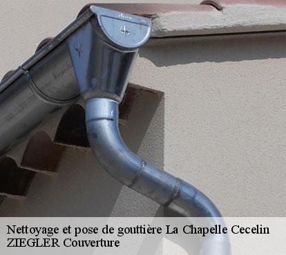 Nettoyage et pose de gouttière la-chapelle-cecelin-50800 ZIEGLER Couverture