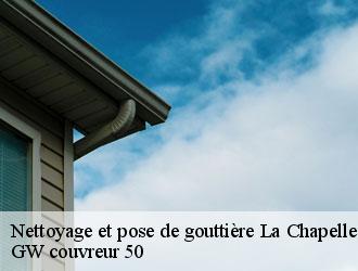 Nettoyage et pose de gouttière la-chapelle-uree-50370 GW couvreur 50
