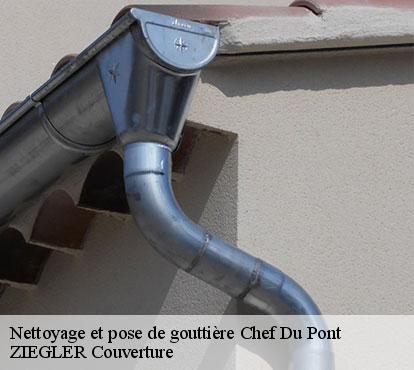 Nettoyage et pose de gouttière  chef-du-pont-50480 ZIEGLER Couverture 