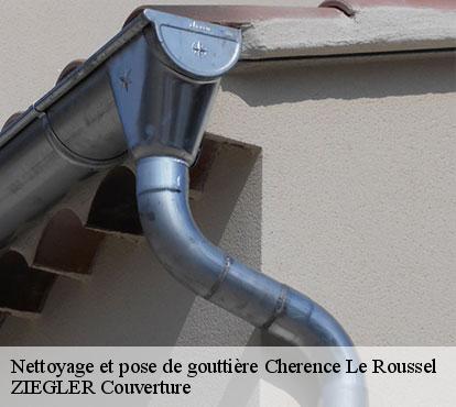 Nettoyage et pose de gouttière  cherence-le-roussel-50520 ZIEGLER Couverture