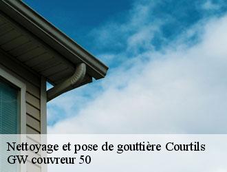 Nettoyage et pose de gouttière courtils-50220 GW couvreur 50