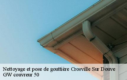 Nettoyage et pose de gouttière crosville-sur-douve-50360 GW couvreur 50