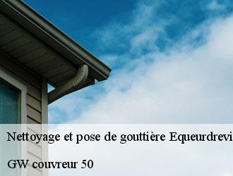 Nettoyage et pose de gouttière  equeurdreville-hainneville-50120 GW couvreur 50