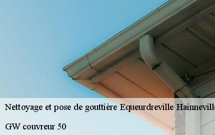 Nettoyage et pose de gouttière  equeurdreville-hainneville-50120 GW couvreur 50