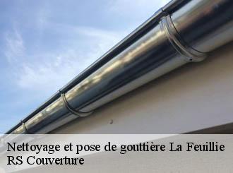 Nettoyage et pose de gouttière la-feuillie-50190 RS Couverture
