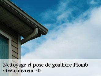Nettoyage et pose de gouttière plomb-50870 GW couvreur 50