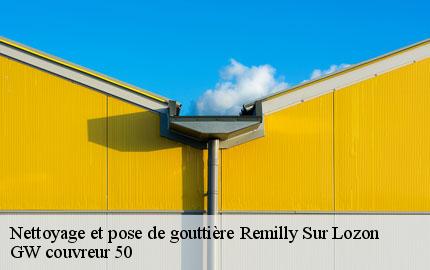 Nettoyage et pose de gouttière remilly-sur-lozon-50570 GW couvreur 50