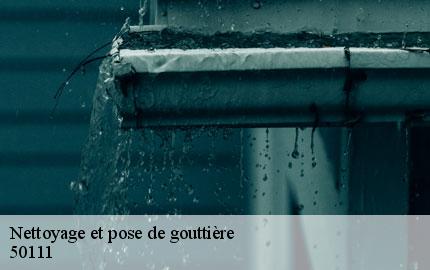 Nettoyage et pose de gouttière  saint-laurent-de-terregatte-50111 GW couvreur 50