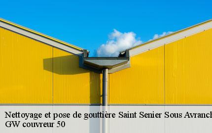 Nettoyage et pose de gouttière saint-senier-sous-avranches-50300 GW couvreur 50